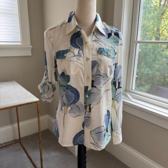 Tory Burch Artful Blouse - Picture 1 of 4